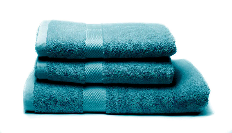  Sada dvou ručníků a osušky – tealová