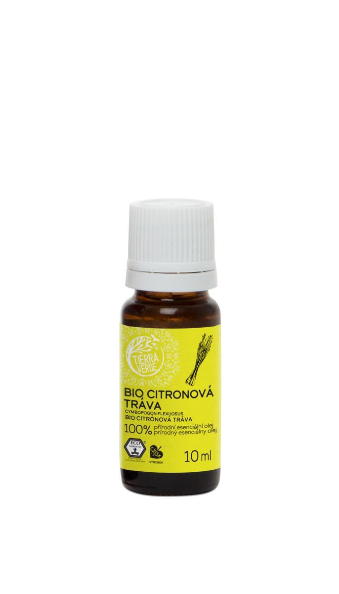  Esenciální olej BIO Citronová tráva (lahvička 10 ml)