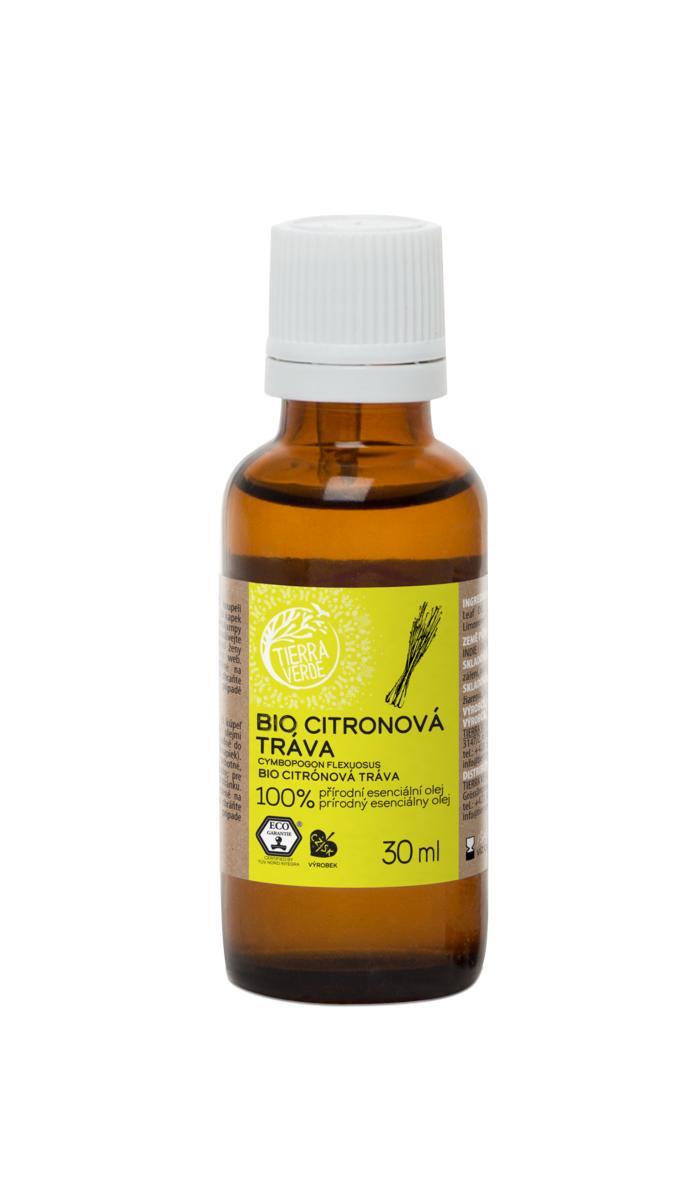  Esenciální olej BIO Citronová tráva (lahvička 30 ml)