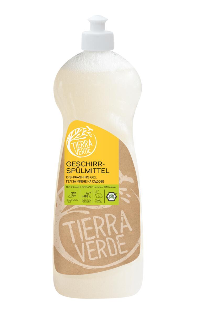 Gel na nádobí – BIO citron (lahev 1 l) DE+EN+BG