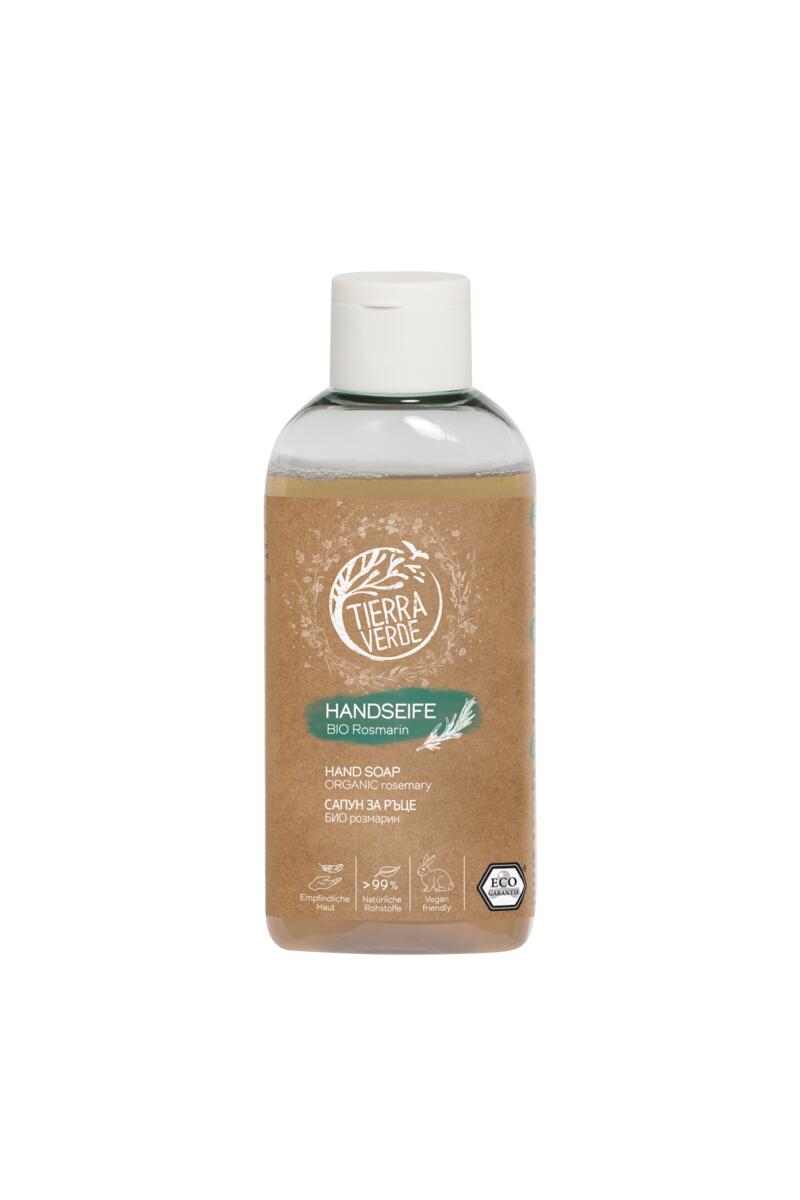  Tekuté mýdlo na ruce – BIO rozmarýn (lahvička 100 ml) DE+EN+BG